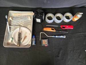 lot 256 image: Assorted Painting and Home Maintenance Tools Set