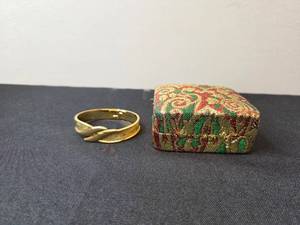 lot 62 image: Monet Gold-Tone Bracelet with Decorative Box