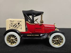 lot 102 image: Collectible Watkins Vintage Model Delivery Truck with Cream Cargo Box