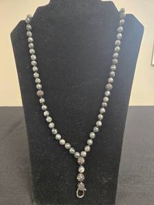 lot 173 image: Beaded Necklace and Braided Bracelet