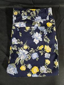 lot 272 image: Charter Club Lexington Straight Leg Floral Pattern Pants, Size 18