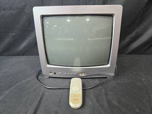 lot 274 image: Toshiba 14 Color TV with Remote Control - Model KD (untested)