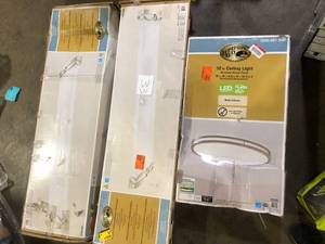 lot 40 image: Lot of Assorted Lighting Various Models and Conditions Customer  Returns See Pictures