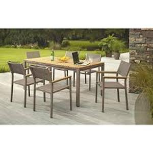 BARNSDALE 7-PIECE PATIO DINING SET Customer Returns See Pictures