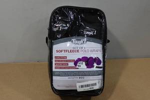 lot 34 image: Tough 1 Set of 4 Softfleece Polo Wraps - 5 Wide, 7.5 Long