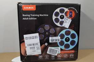 lot 195 image: LOLBOX Boxing Training Machine - Adult