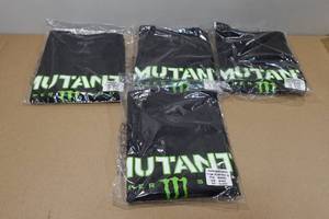 lot 265 image: 4 Monster Energy Mens Tees - XL