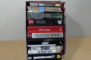 lot 276 image: Assorted WWI & WWII DVDs and Video Games