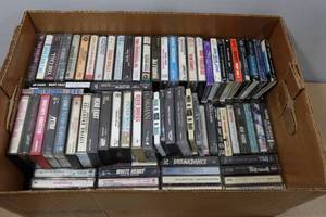 lot 283 image: Assorted Cassette Tapes - Hank Williams Jr, Little River Band, Eric Clapton, Boyz II Men