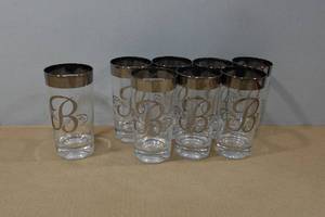 lot 297 image: 8 Drinking Glasses B