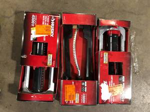 lot 9 image: Lot of Husky 4500 sq. ft. Turbo Oscillating Sprinkler Customer  Returns See Pictures