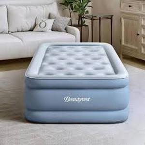 lot 40 image: Beautyrest Posture-Lux 15 in. Twin Size Air Mattress with Raised Edge Support and Offset Comfort Coil Design   Customer  Returns See Pictures