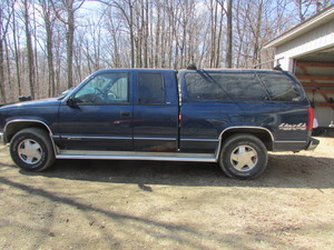 1998 CHEVY SILVERADO & PLOW
