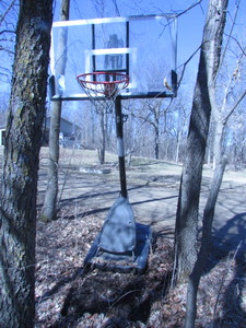 lot 9 image: BASKETBALL HOOP