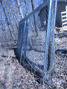 lot 24 image: DOG KENNEL