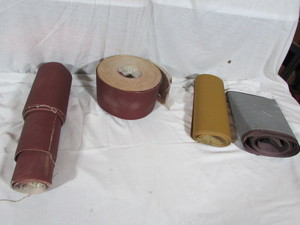 lot 36 image: SAND PAPER ROLLS