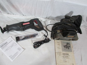 lot 65 image: RECIPROCATING SAW BELT SANDER LOT