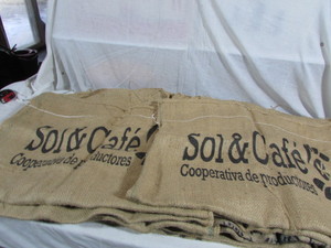 lot 117 image: JUTE BAGS