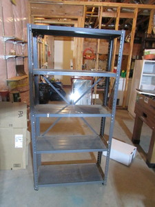 lot 151 image: METAL SHELF
