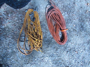 lot 190 image: EXTENSION CORDS