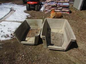 lot 200 image: DOG KENNELS