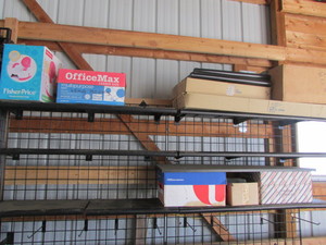 lot 229 image: SHELVING LARGE LOT