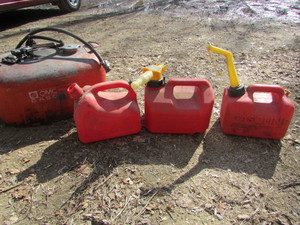 lot 240 image: GASOIL CANS