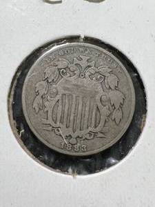 lot 26 image: 1883 US SHIELD NICKEL