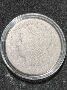 lot 60 image: 1895-O US MORGAN SILVER DOLLAR IN AIRTITE