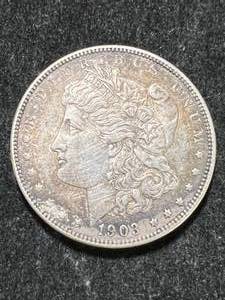 lot 80 image: 1903 US MORGAN SILVER DOLLAR