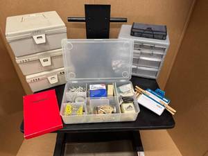 lot 54 image: Office Supplies and Storage Containers