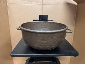 Large Vintage Copper Pot 20" x 9.5"