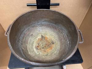 Large Vintage Copper Pot 20" x 9.5"