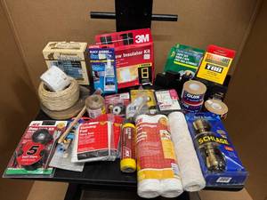 lot 69 image: Lot of Miscellaneous Garage and Repair Items - many are new