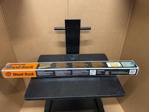 lot 101 image: Port A Mate Wood Storage Rack