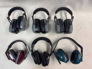 lot 116 image: Hearing Protection Ear Muffs and Headphones