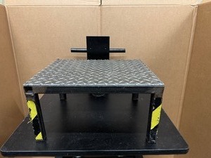 lot 26 image: Heavy Duty Safety Step 18 wide x 16 Deep x 9.5 Tall