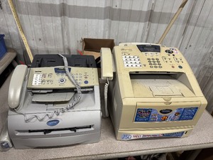 lot 24 image: Two Brother Print, Copy Fax Machines