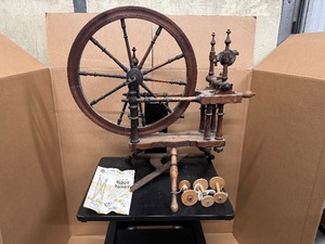 Vintage Ashford Niddy Noddy Traditional Spinning Wheel