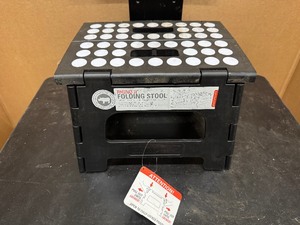 lot 13 image: Rhino Folding Stool. Holds up to 400lbs
