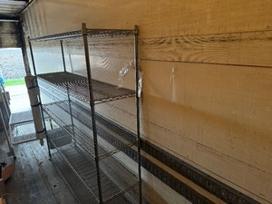 lot 9 image: Metro Shelving 72 W x 18 D x 73 T