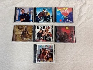lot 146 image: Seven Vintage CDs - MC Hammer, SaltN Pepa, Flo Rider, Fat Boys and Chunky A