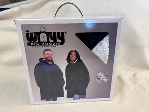 lot 139 image: The Wayy Big Hoodie - Plush Lined Oversized Hoodie One Size Fits Most.  Super Soft and Warm.  Appears UnopenedUnworn.