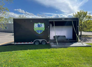 2017 ATC Golf 8.5x28 Aluminum Trailer