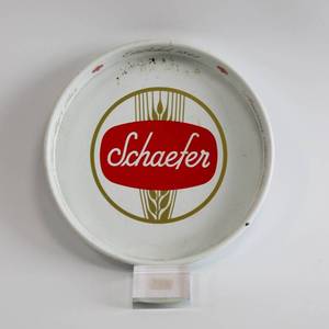 lot 19 image: Vintage Schaefer Beer Tray
