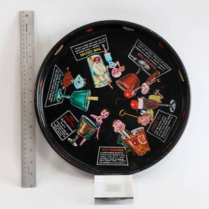 lot 20 image: Vintage Bartender Tray