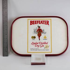 lot 17 image: Vintage Beefeater London Distilled Dry Gin Sign