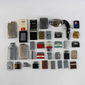 lot 37 image: Vintage Lighter Lot - Zippo