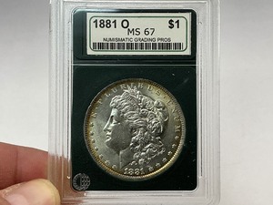 1881-O Morgan Silver Dollar