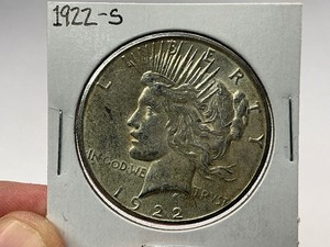1922-S Peace Silver Dollar